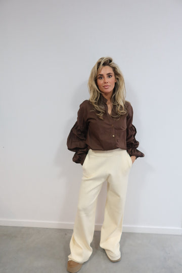 Bibi blouse - Brown