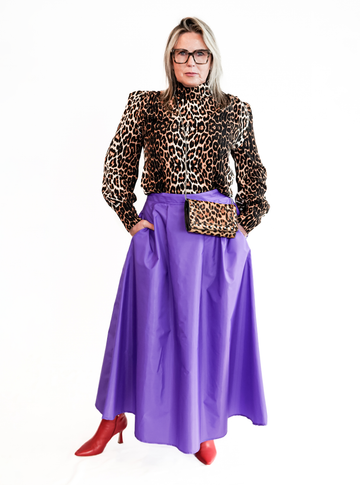 Bowie blouse - Leopard