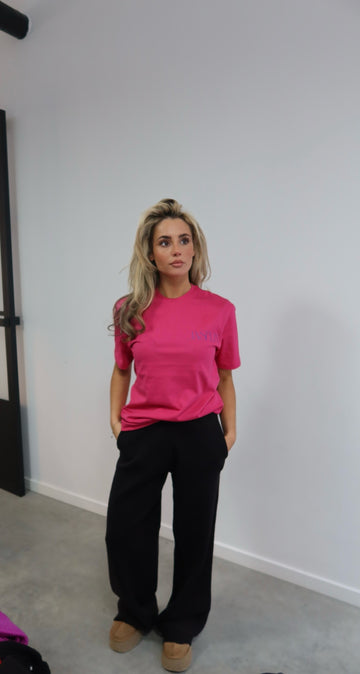 Charley 'It's not me' T-shirt - Magenta