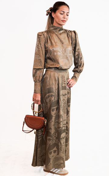 Bowie blouse - Olive