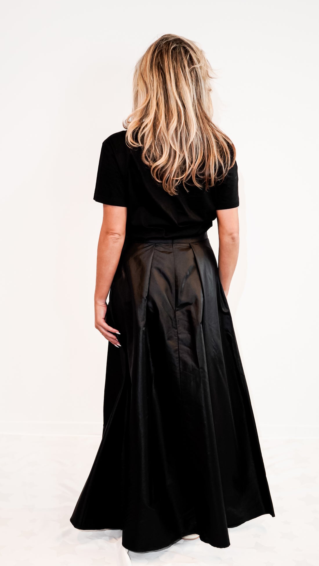 Elle skirt - Black Taft