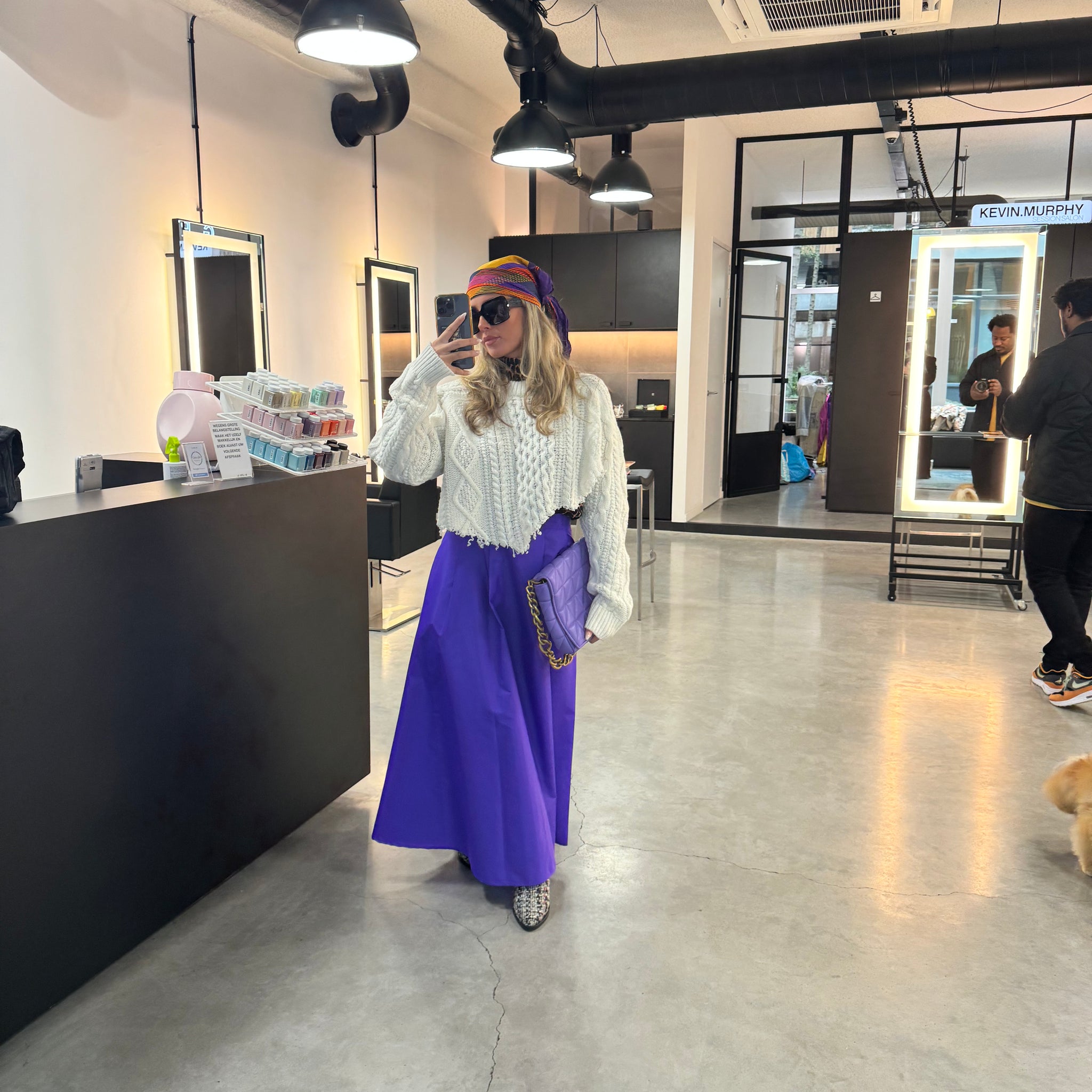 Elle skirt - Purple