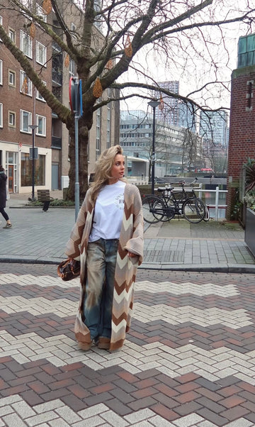 Harper cardigan - Neutral