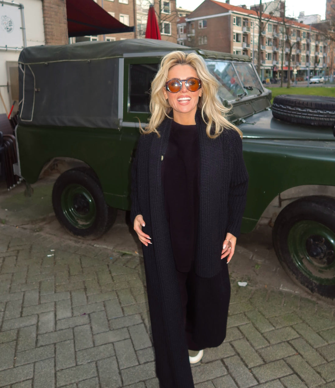 Heidi cardigan - Black