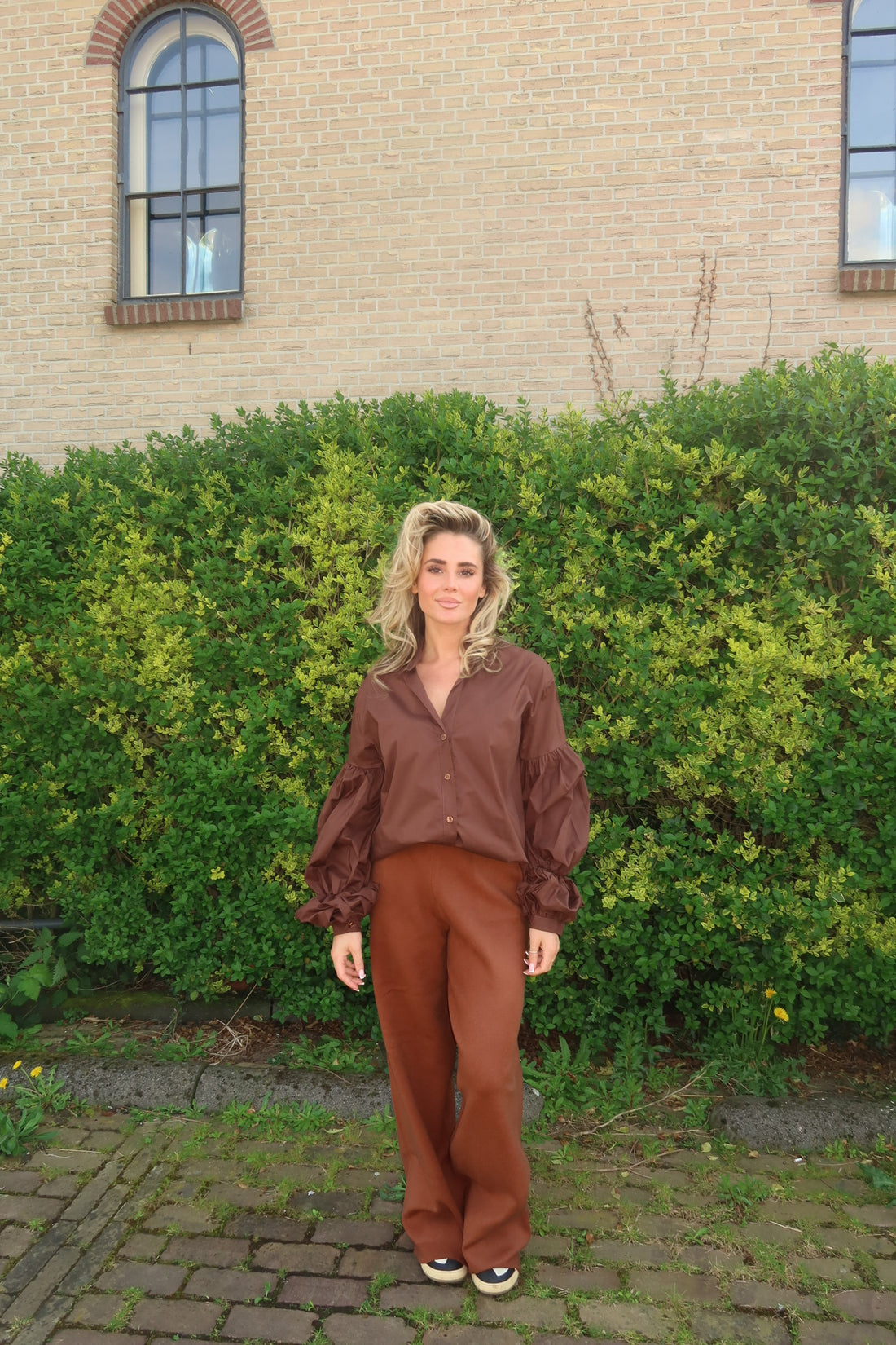 Bibi blouse - Brown